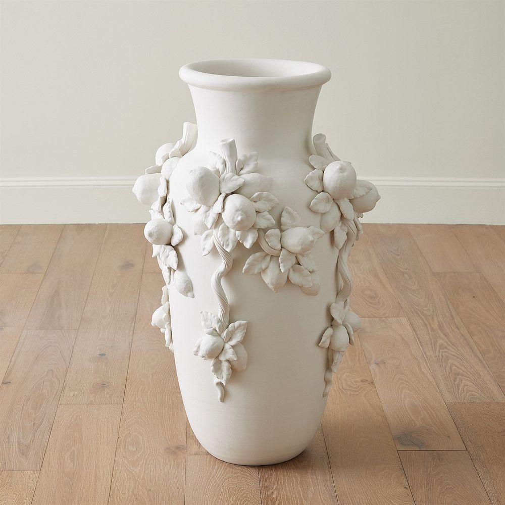 Jars Villa Limone Urn-Matte White-Lg