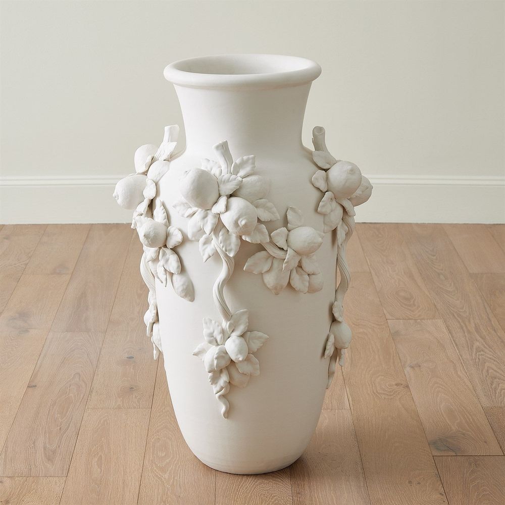 Jars Villa Limone Urn-Matte White-Lg