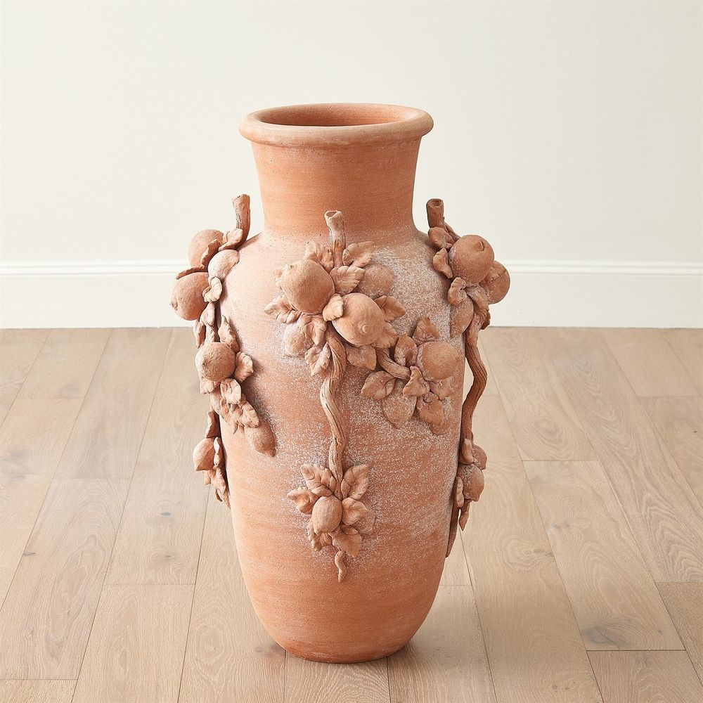 Jars Villa Limone Urn-Terracotta-Lg