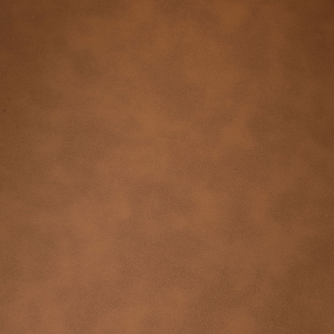 Bordeaux Cognac Vegan Leather Upholstered Counter Stool