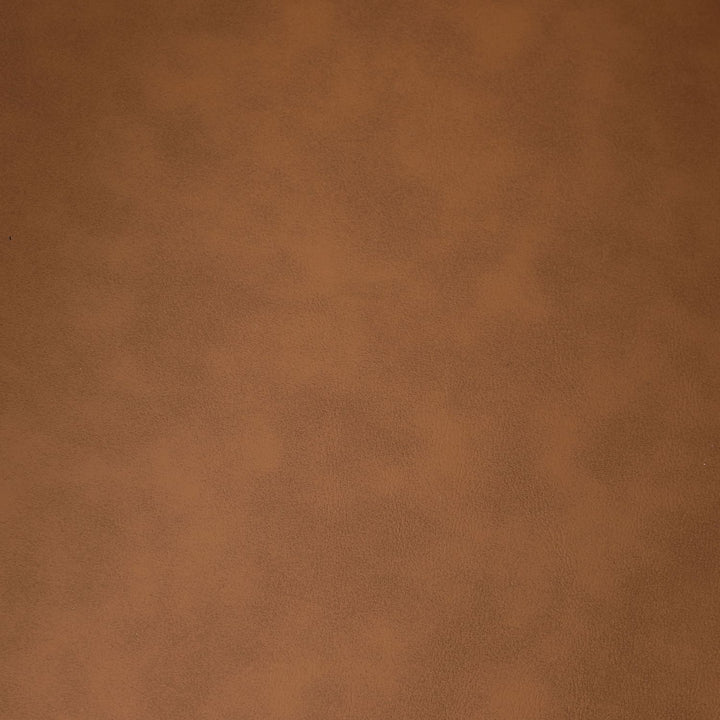 Bordeaux Cognac Vegan Leather Upholstered Counter Stool