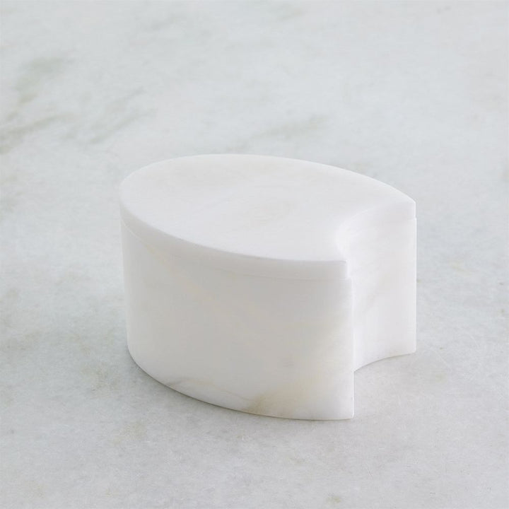 Bathroom Accessories & Decor Alabaster Oval Tray