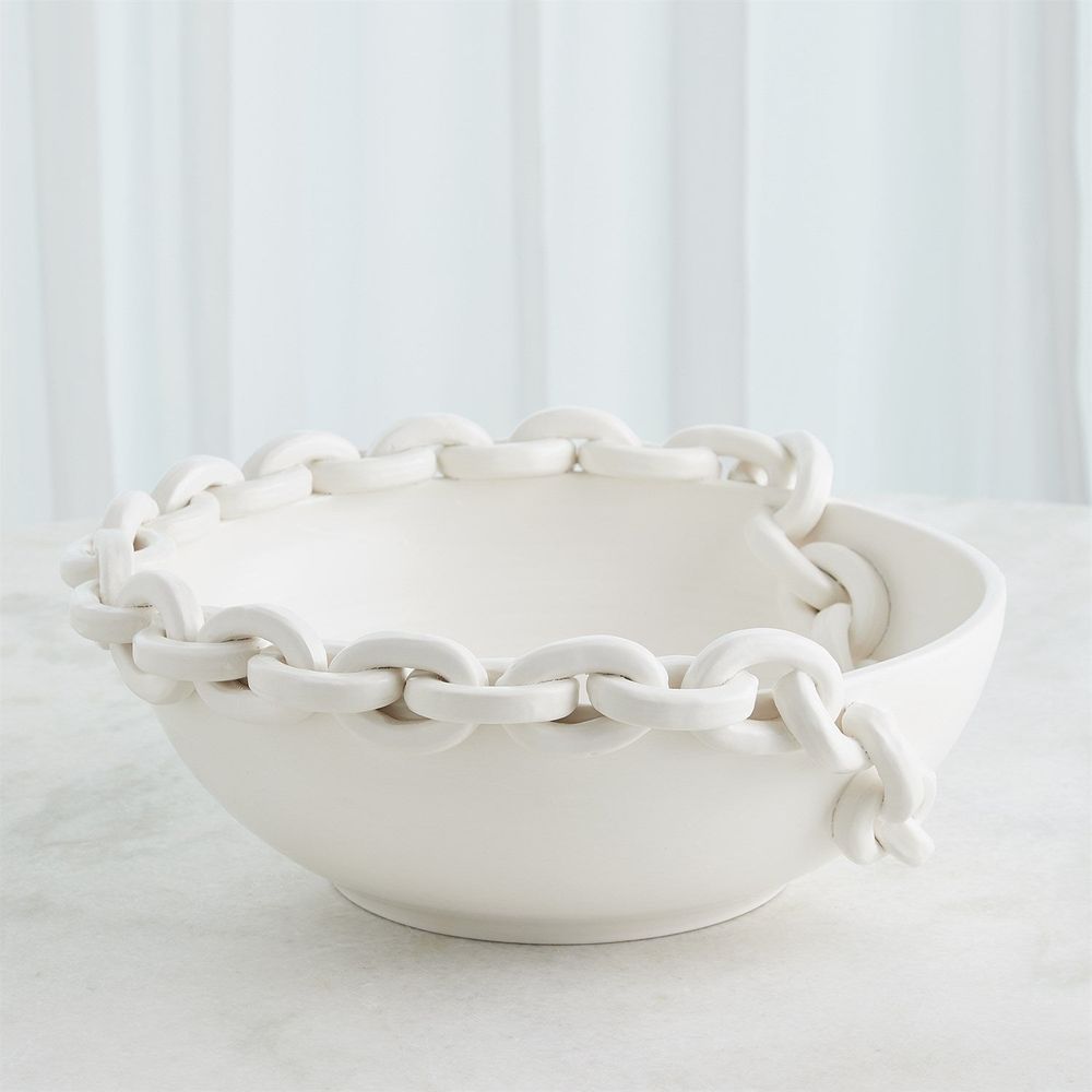 Catena Vase-Matte White
