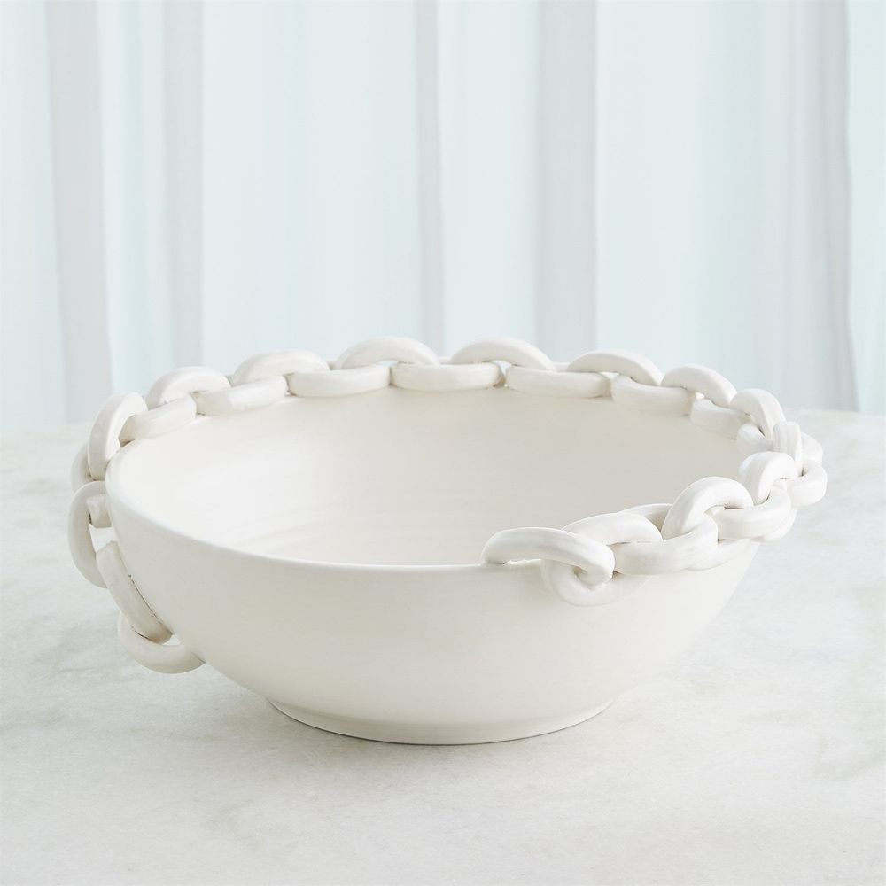 Catena Vase-Matte White