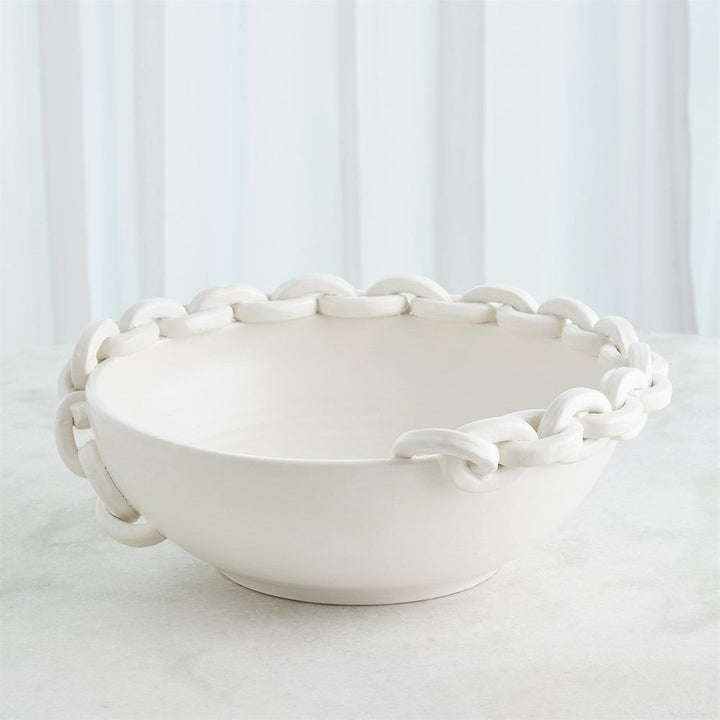 Catena Vase-Matte White