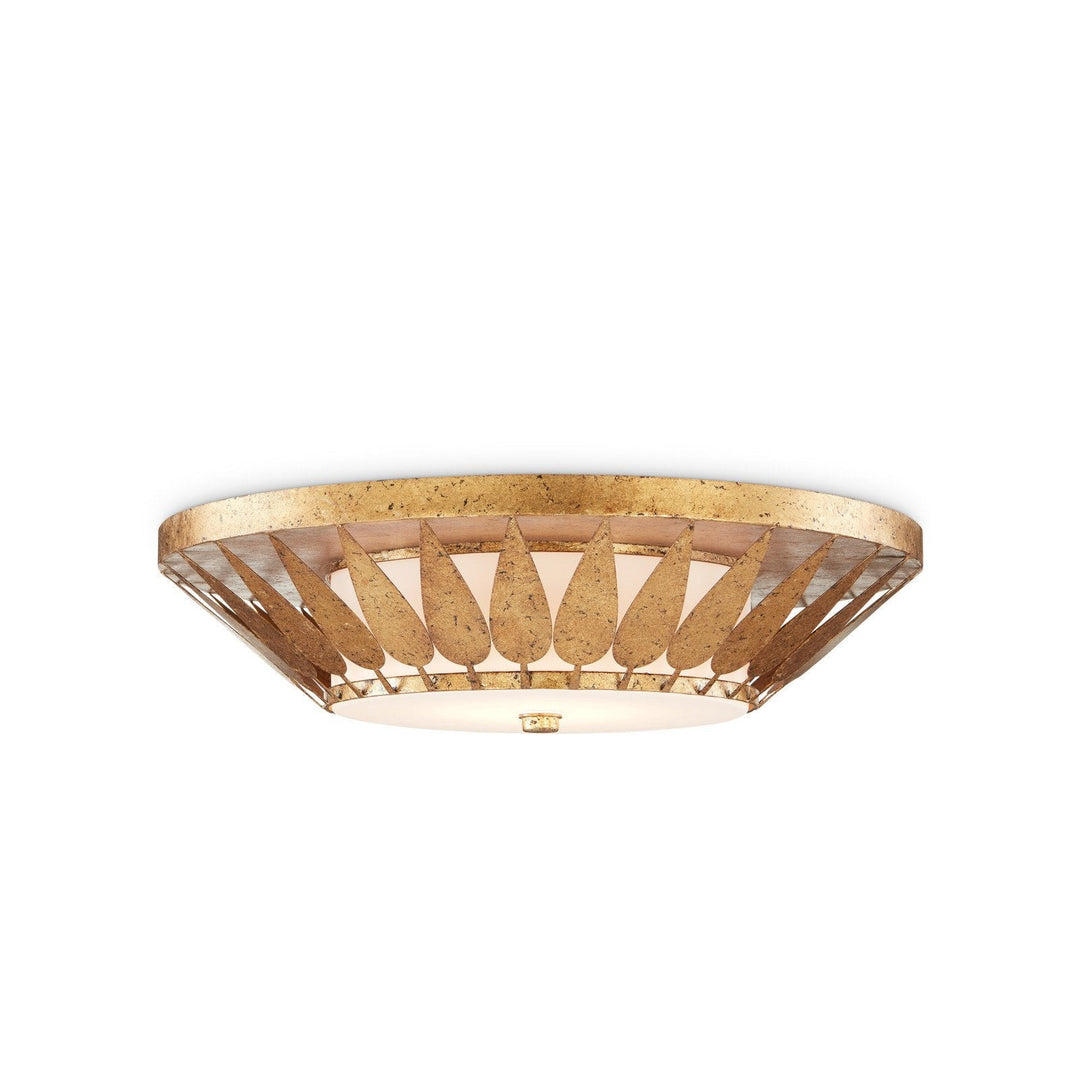 Floris Gold Flush Mount