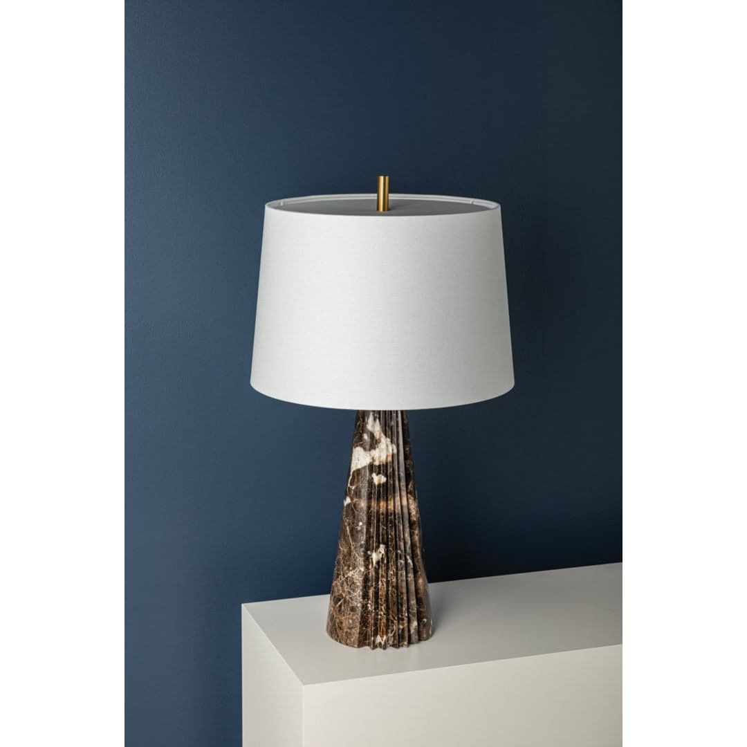 Fanny Table Lamp-Hudson Valley-HVL-L3630-AGB-Table Lamps-5-France and Son