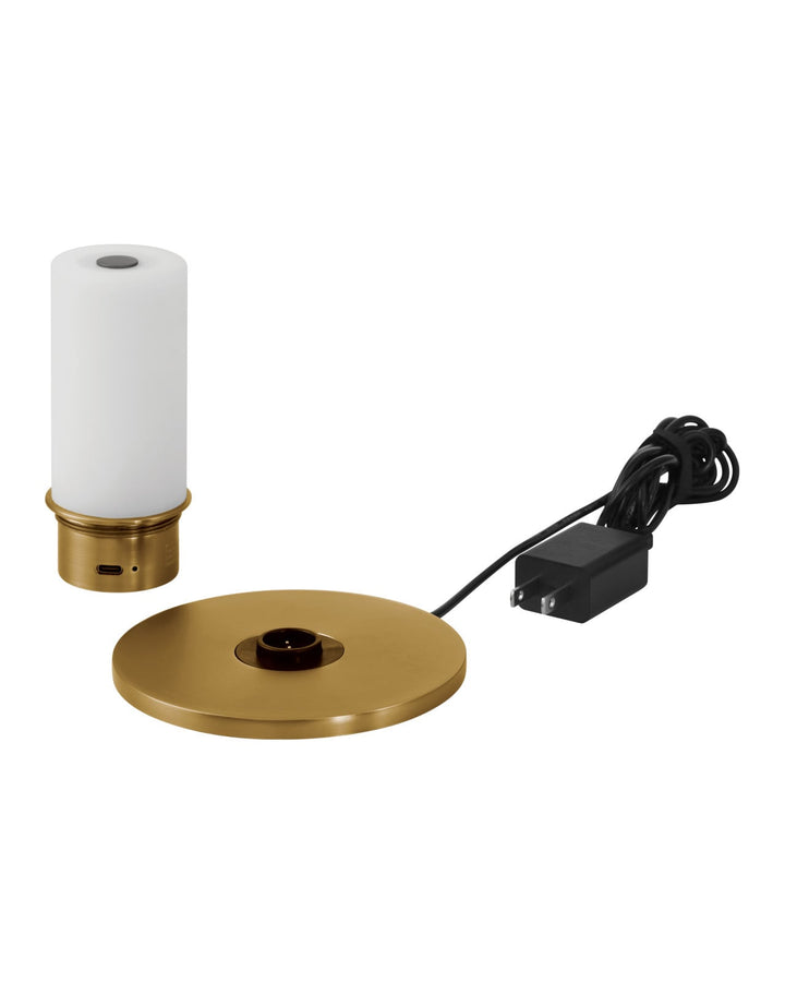 Table Lamps Saunter Brass Cordless Table Lamp