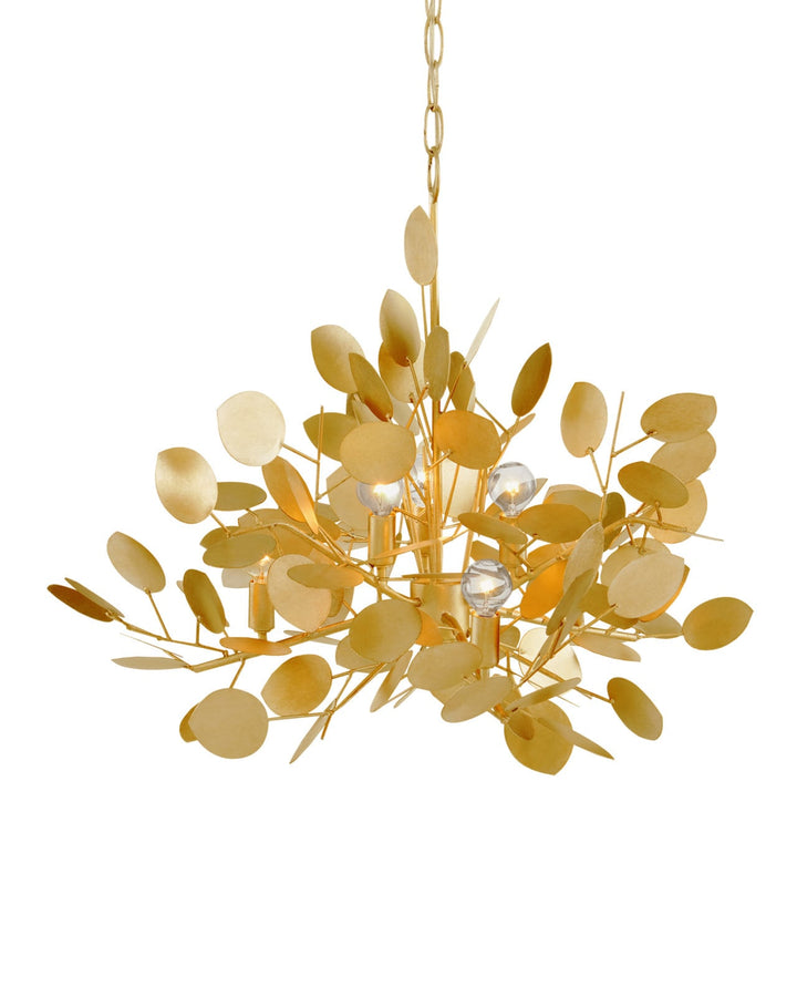 Chandeliers Lunaria Large Gold Chandelier