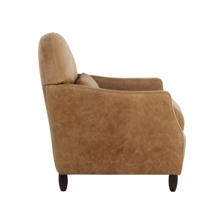Lounge Chairs Cynthia Lounge Chair - Camel Leather
