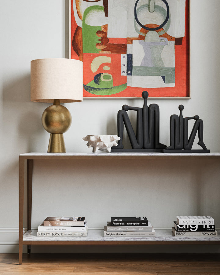 Console Tables Oblique Marble Console Table