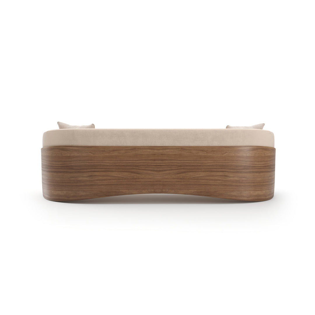 Fleur Wood Back Sofa - image 5