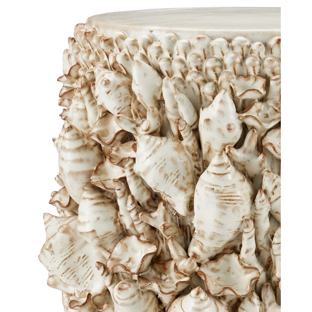 Side Tables Corfu Ivory Accent Table