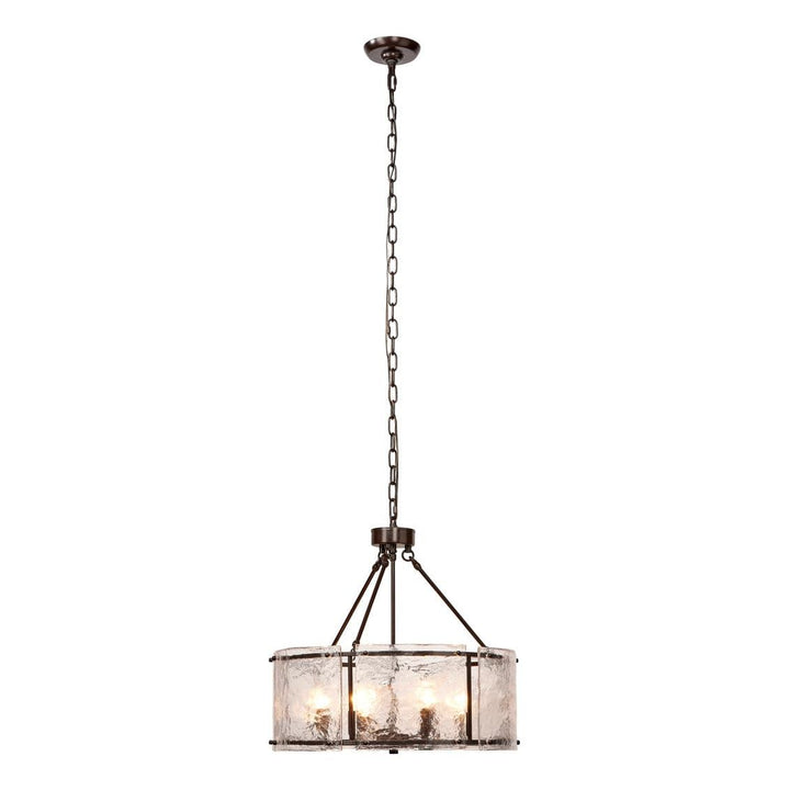 Glenn Large Round Chandelier-Jamie Young-JAMIEYO-5GLEN-LGOB-ChandeliersBronze-4-France and Son