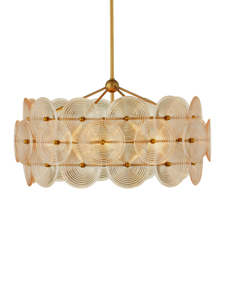 Chandeliers Whirlwind Medium Gold Chandelier