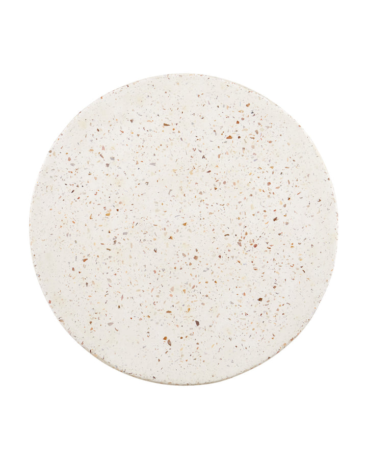Cresta Ivory Terrazzo Pedestal