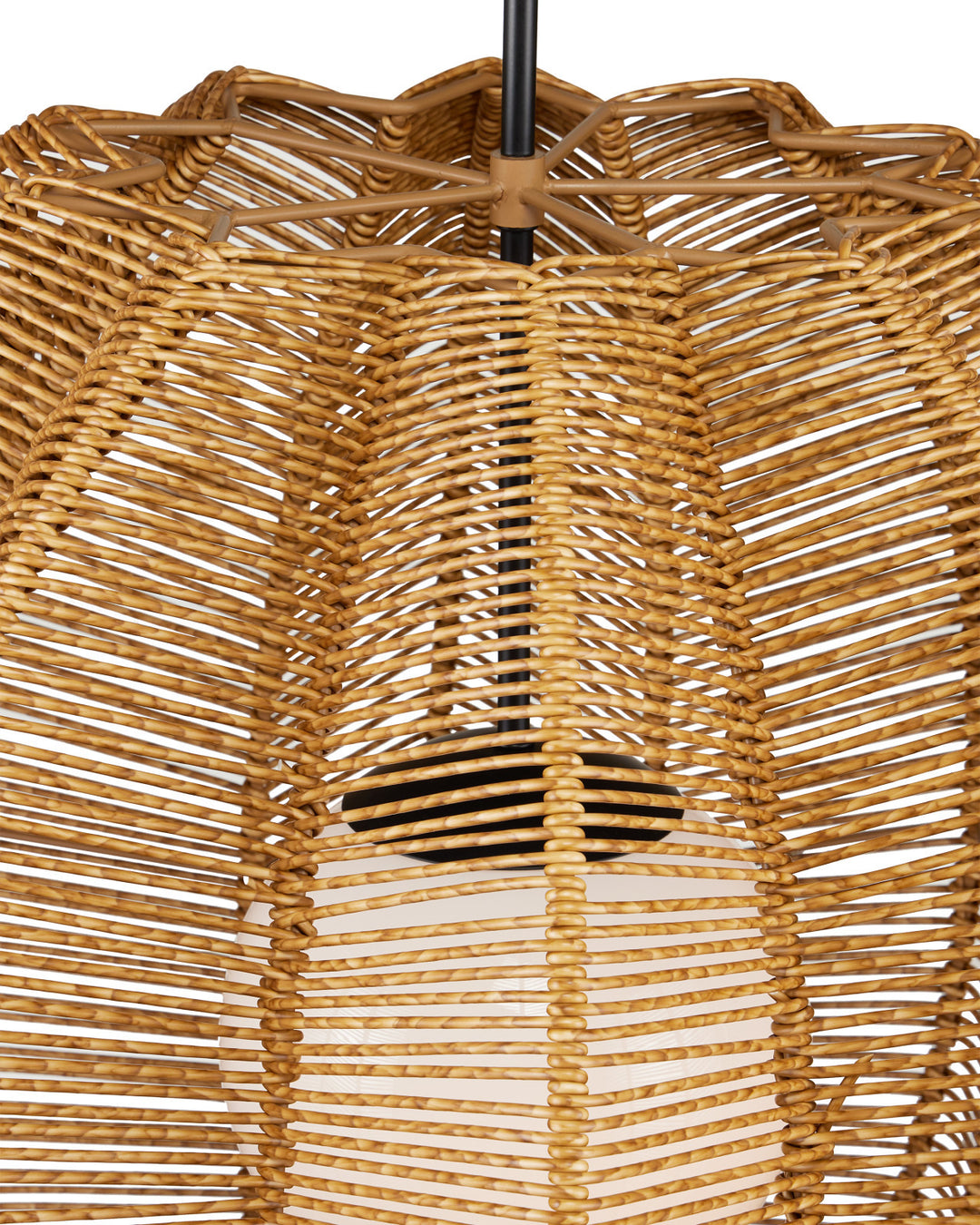 Barbary Fluted Outdoor Pendant