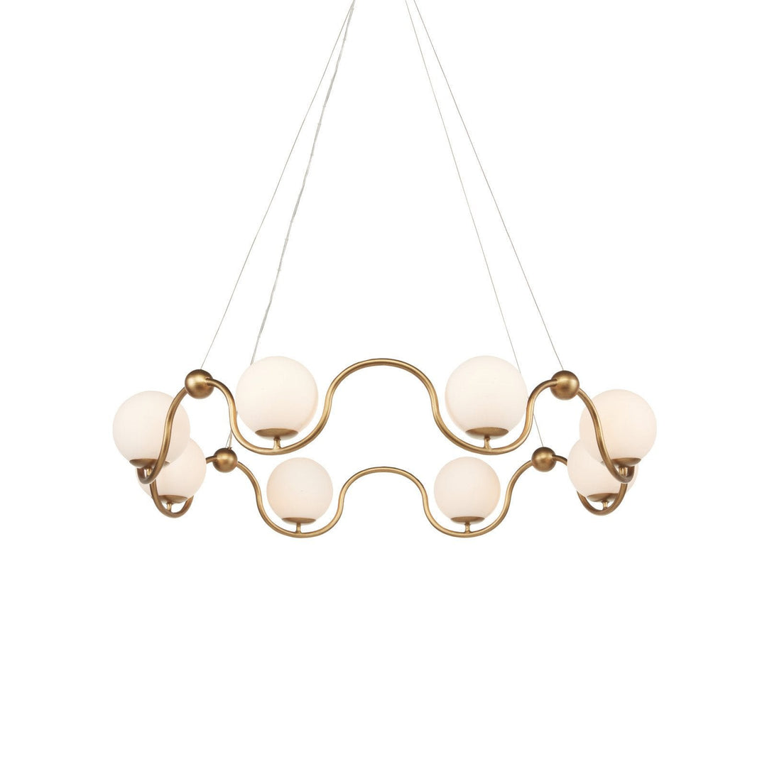 Equilibrium Brass Chandelier