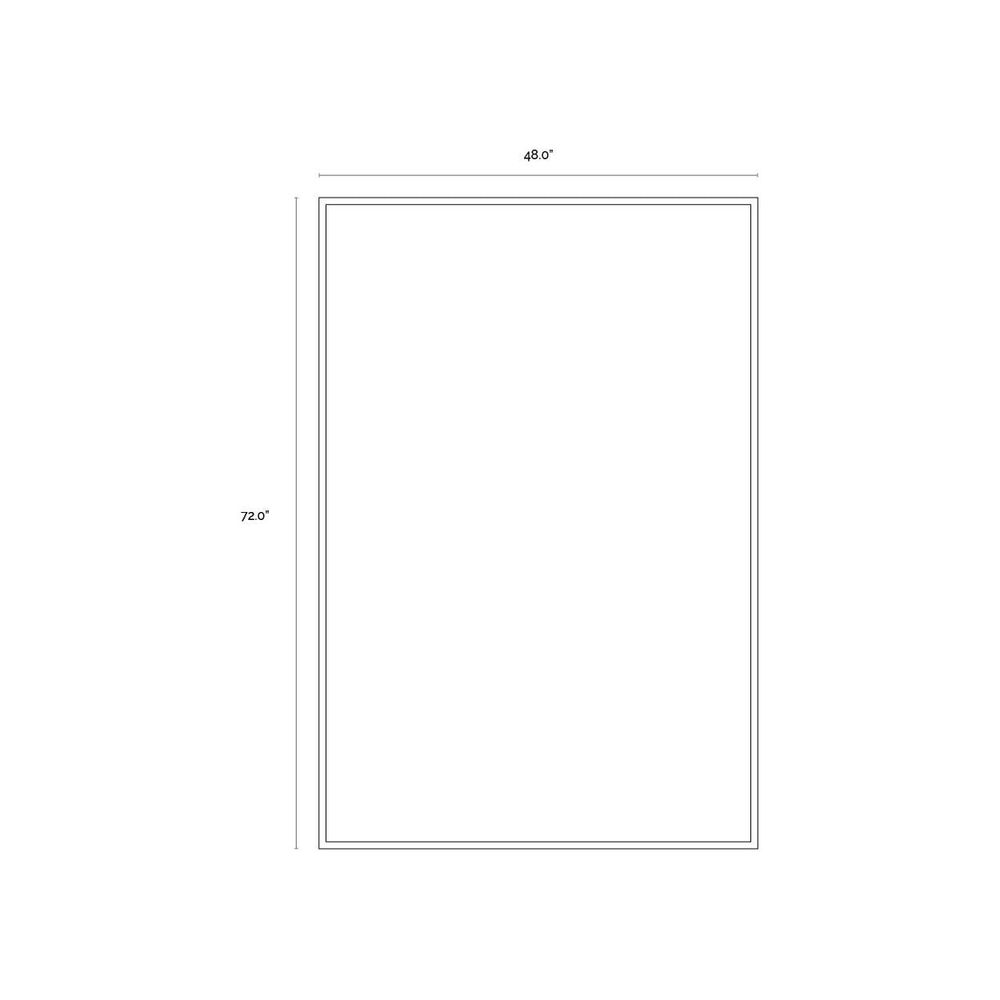 Glacial Rock - 48" X 72" - Black Floater Frame