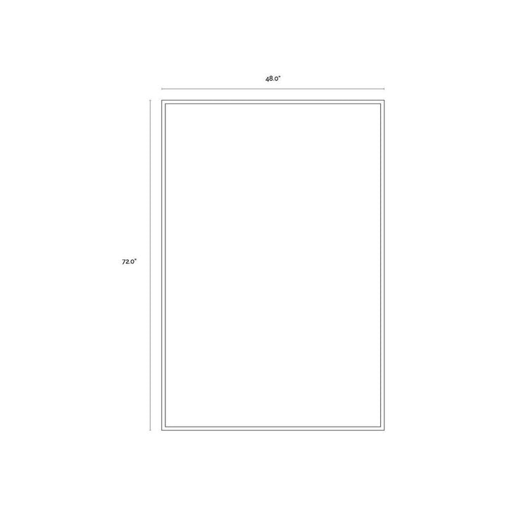 Glacial Rock - 48" X 72" - Black Floater Frame