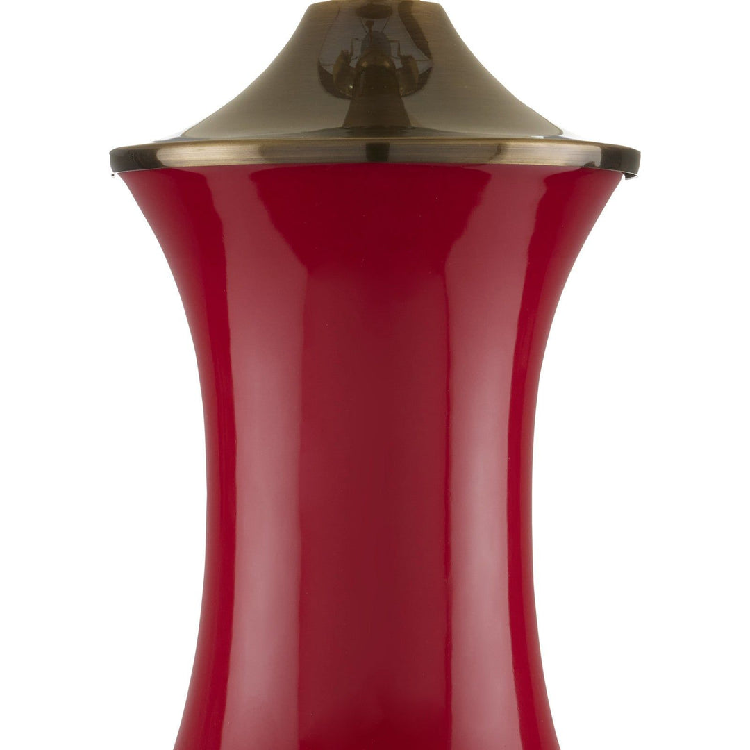 Lilou Red Table Lamp