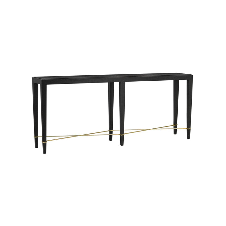 Verona Black Console Table