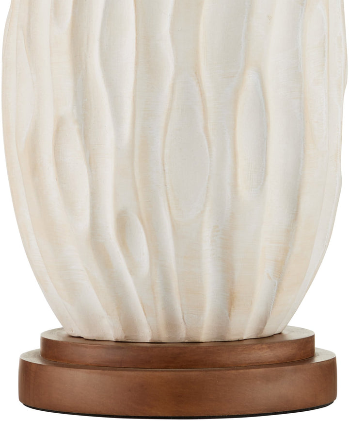 Table Lamps Water-borne White Table Lamp