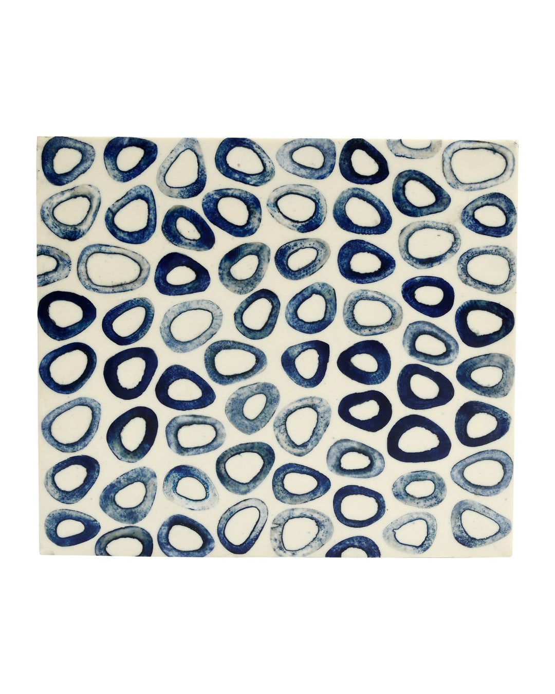 Boxes Ovoid Blue Box Set of 2
