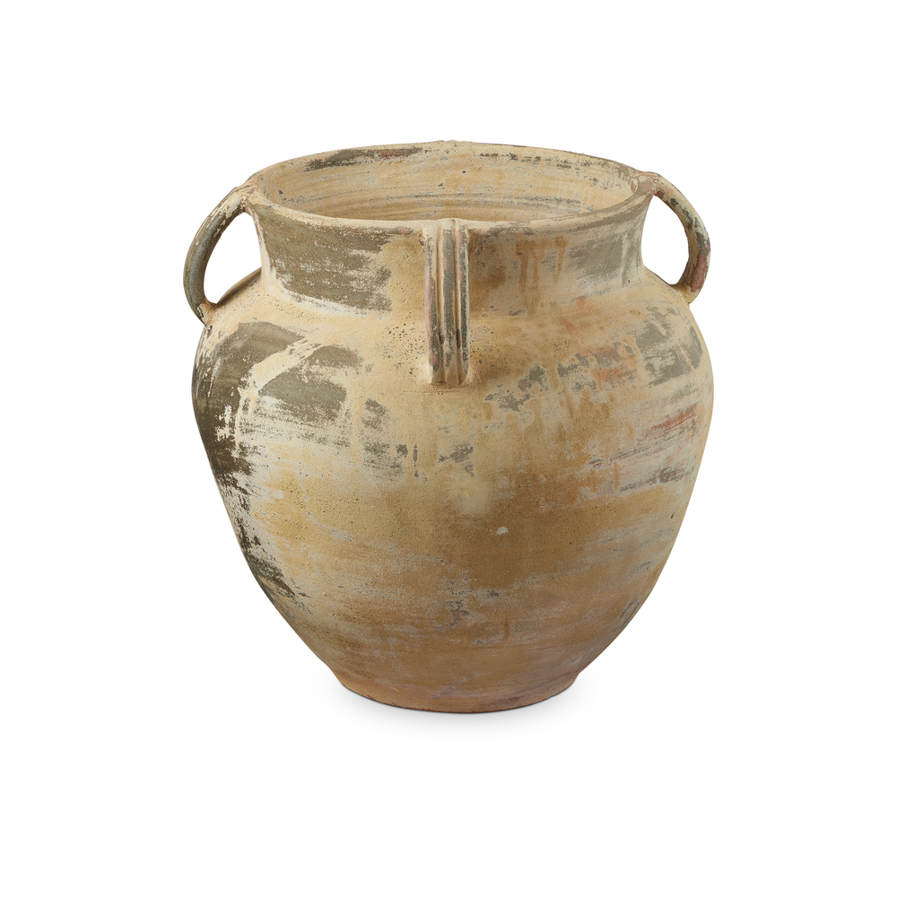 Outdoor Planters Agrigento Antique White Planter