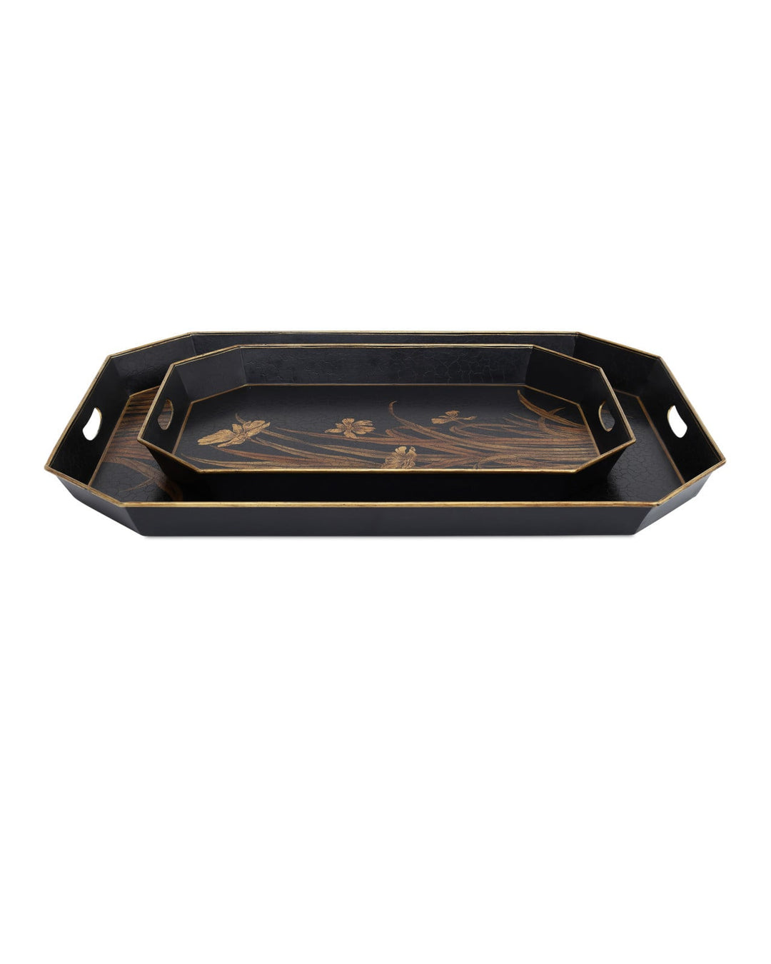 Serveware: Trays Glasshouse Tole Tray Set of 2