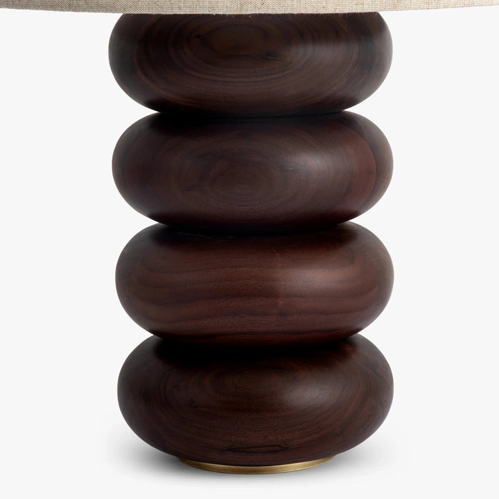 Sandia Lamp - Walnut