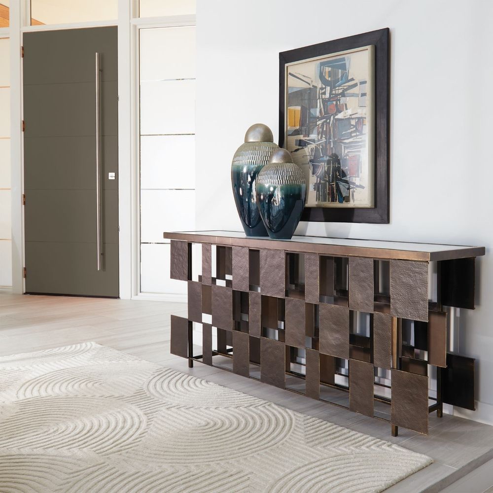 Rugs Arches Rug-Ivory/Ivory-12 x 18