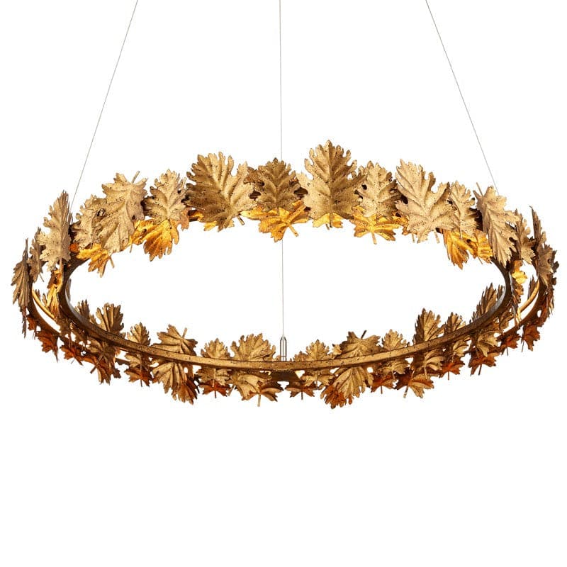 English Oak Chandelier-Currey-CURY-9000-1145-Chandeliers-4-France and Son
