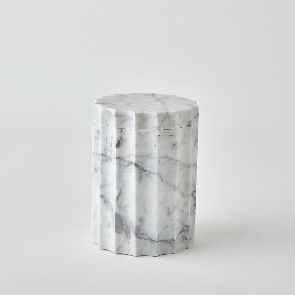Ionic Jar-Grey White-Sm