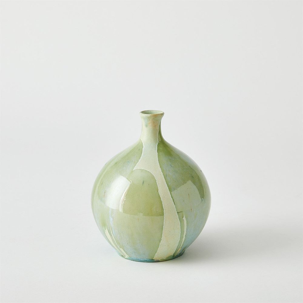 Vases Magma Bottle - Reactive Chive Small
