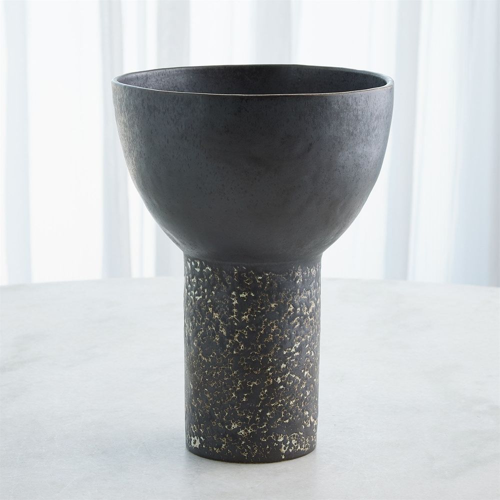 Bowls Cinder Footed Bowl - Reactive Large