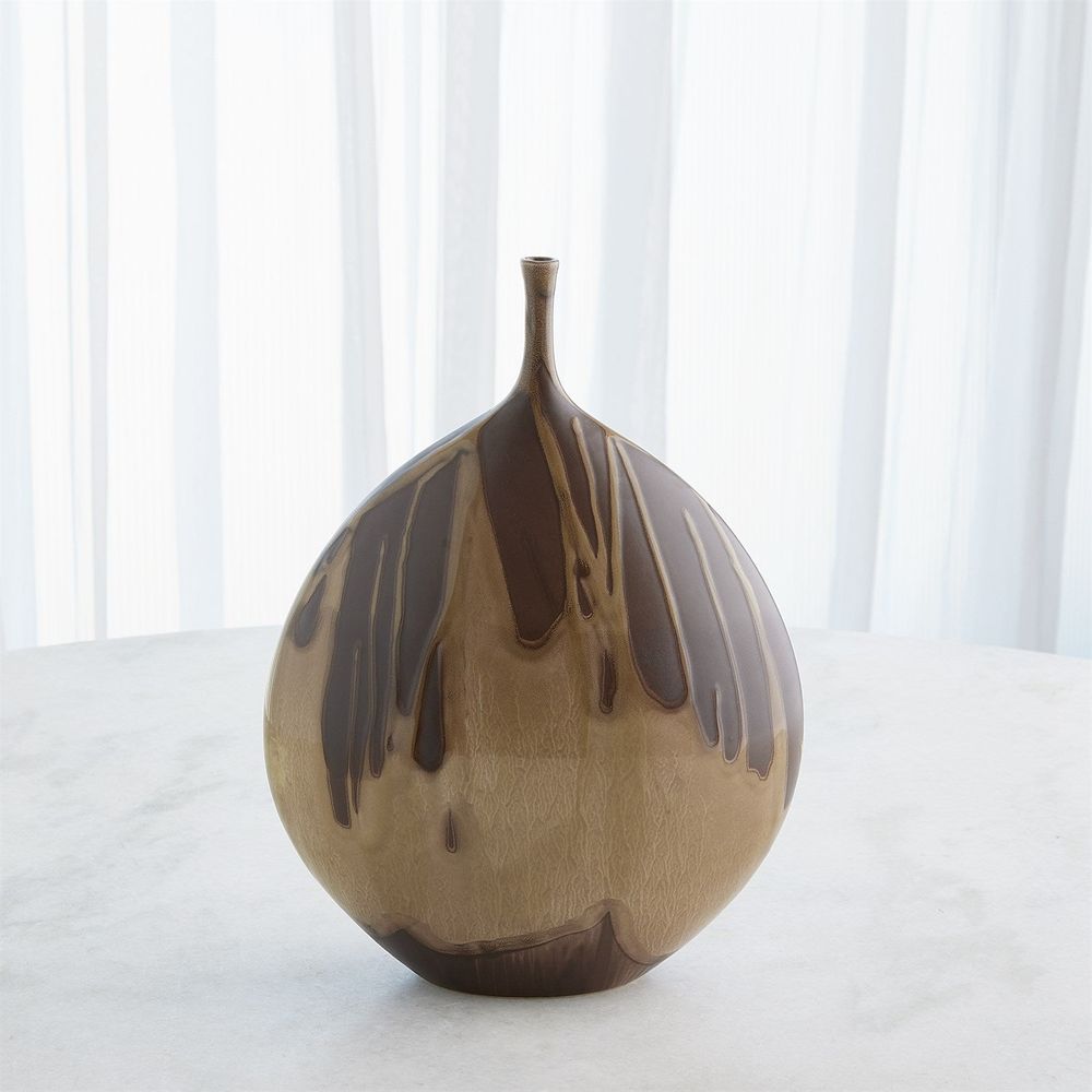 Vases Splash Bottle - Umber Small