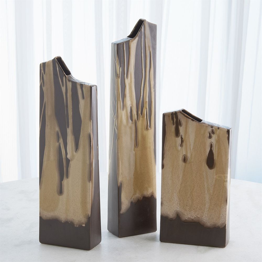 Column Splash Vase-Umber-Med