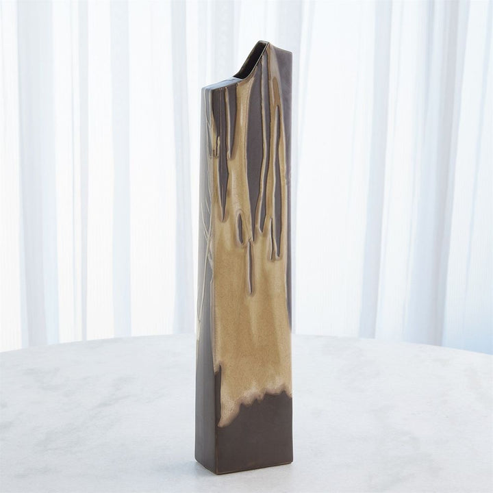 Column Splash Vase-Umber-Sm