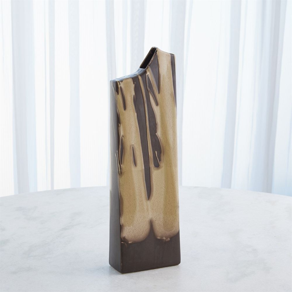 Column Splash Vase-Umber-Sm