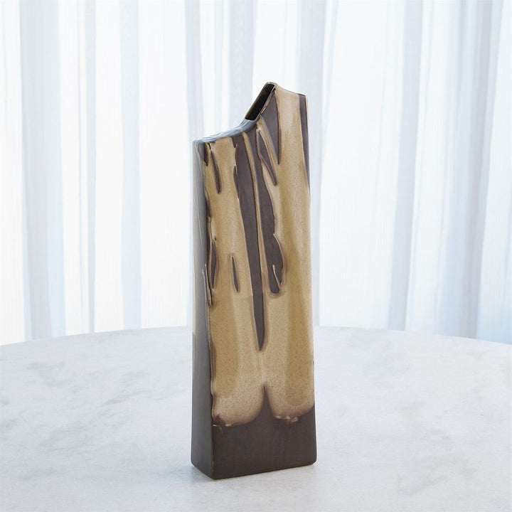 Column Splash Vase-Umber-Med