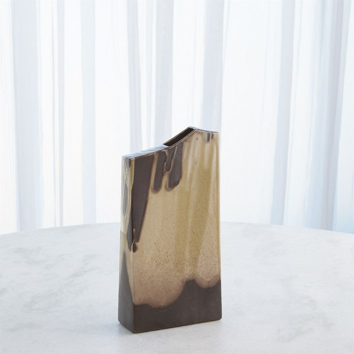 Column Splash Vase-Umber-Med