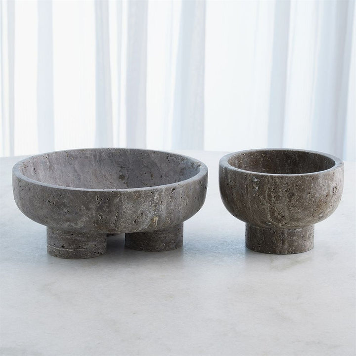 Priory Low Bowl-Titanium