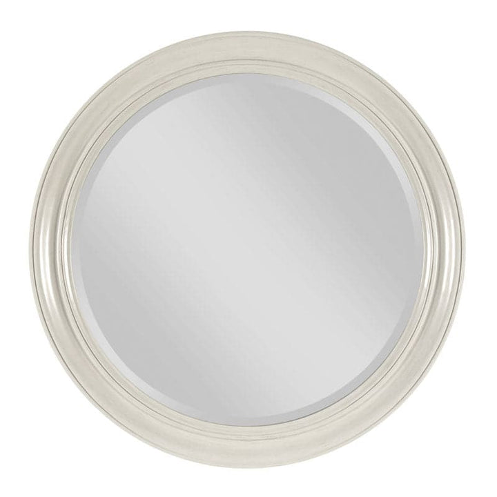 Redonde Mirror-Woodbridge Furniture-WOODB-9020-62-MirrorsCarrara Finish-2-France and Son