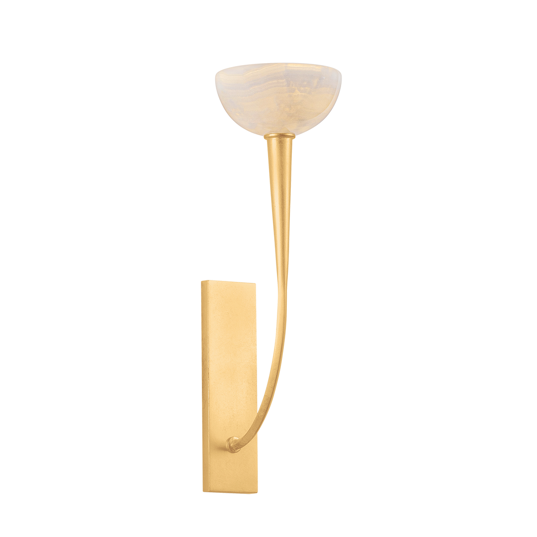 Maywood Wall Sconce - Vintage Gold Leaf