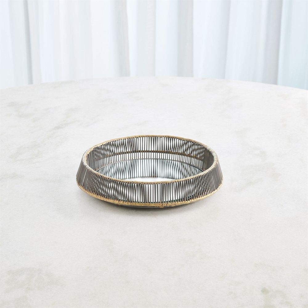 Whipped Wire Tray/Mirror-Med