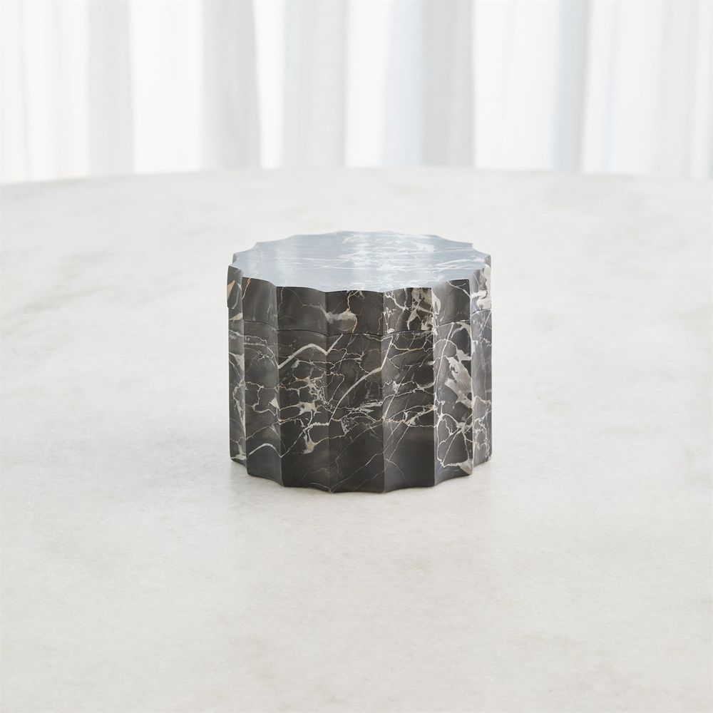 Jars Ionic Jar-Golden Portoro-Sm