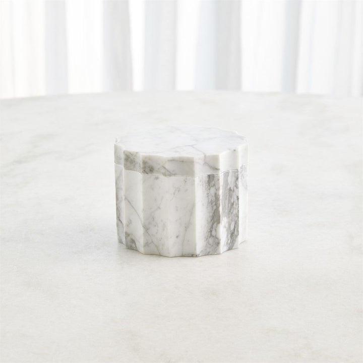 Jars Ionic Jar-Grey White-Lg