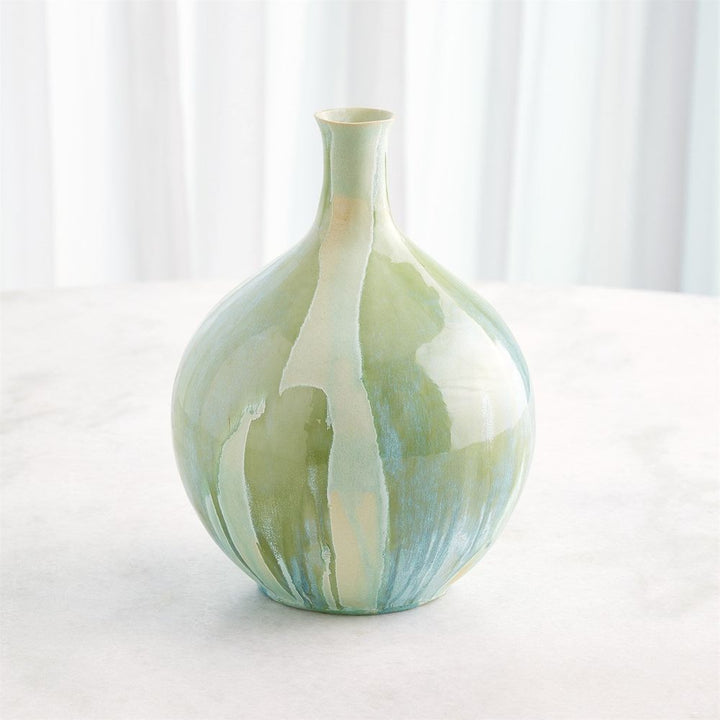 Vases Magma Bottle - Reactive Chive Small