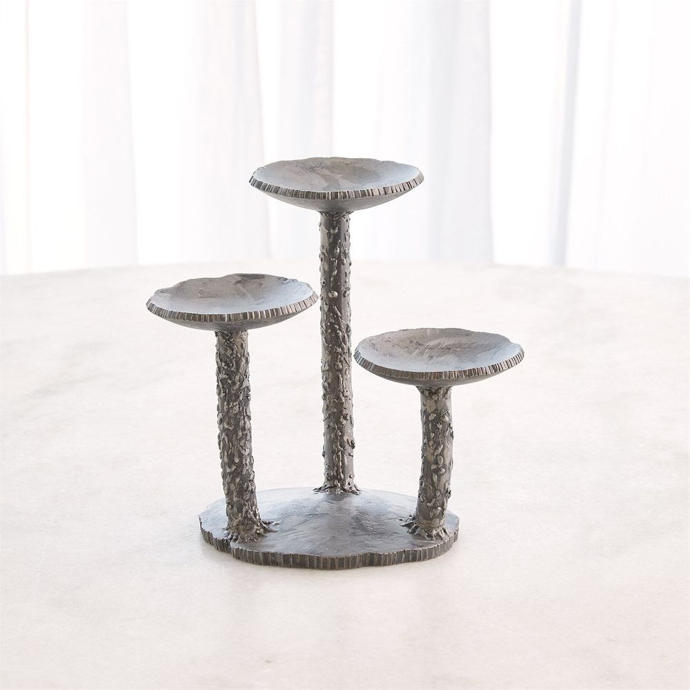 Candle Holders Forest Blossom Candle Holder-Natural Iron